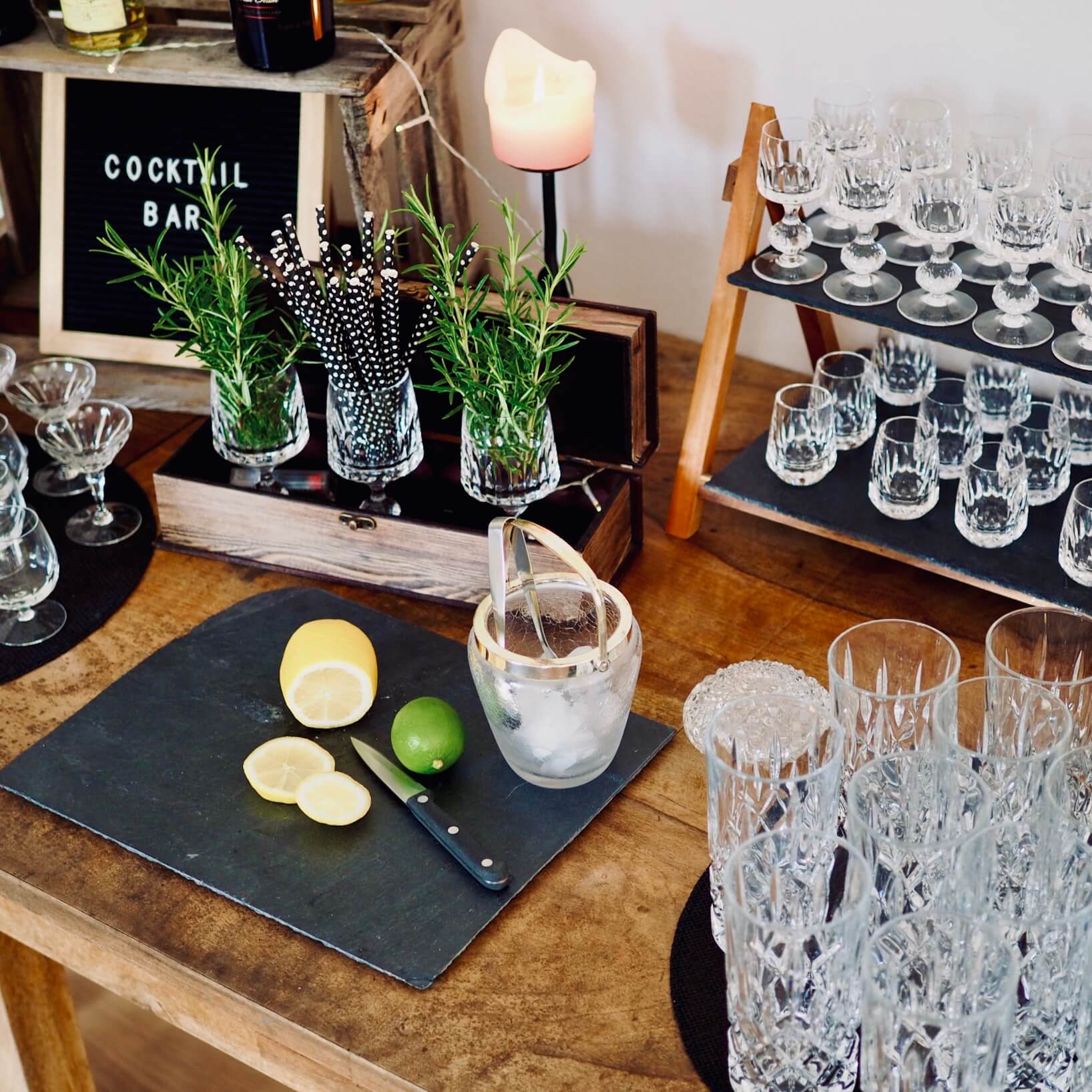 Vintage Cocktail Bar mieten